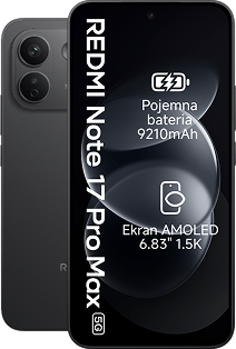Zdjęcie urządzenia - xiaomiRedmiNote17ProMax - front
